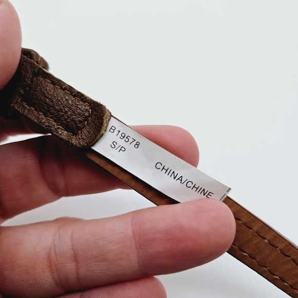 ATTITUDE by JAY MANUEL | light/ baby blue thin belt S - Picture 2 of 6